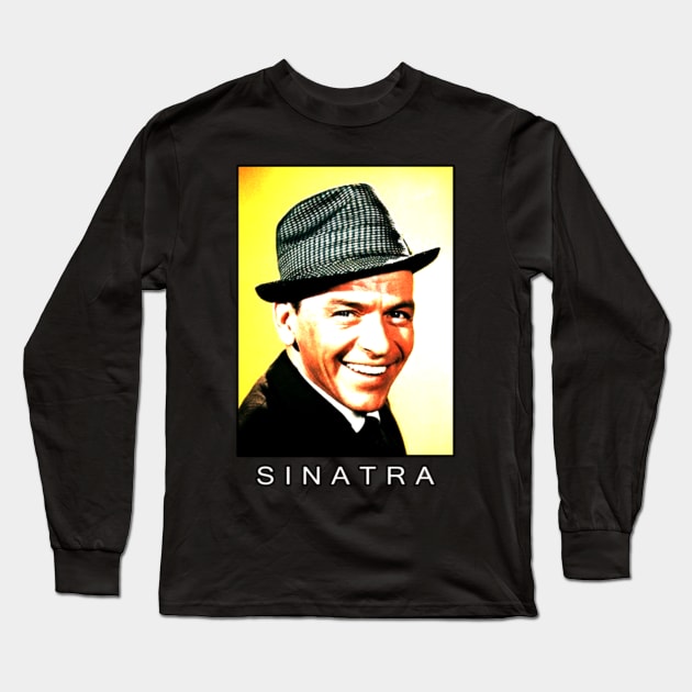 Frank Sinatra Long Sleeve T-Shirt by kearlgallegos